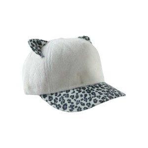 Stylish Cat Ear Designer Cap For Women Girls (1 Pc)