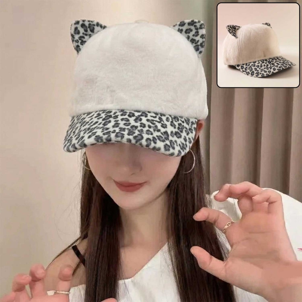 Stylish Cat Ear Designer Cap For Women Girls (1 Pc)