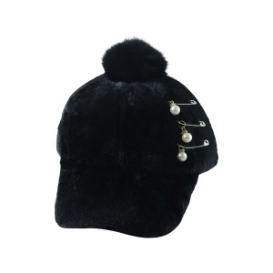 Elegant Winter Fur Cap For Women (1 Pc)