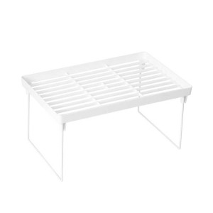 Plastic Bathroom Organizer Kitchen Utility Storage Rack Shelf Divider Makeup Home | Kitchen, Dining & Bar | Kitchen Storage & Organization | Racks & Holders Kitchen Cabinet Shelf Rack Organizers (32x19.5 Cm / 1 Pc)