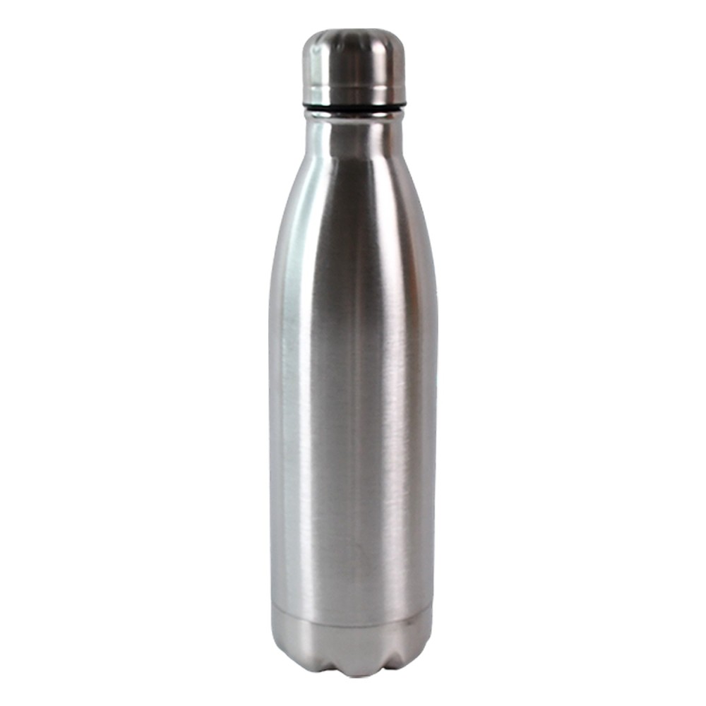 Approx 500ML Stainless Steel Water Bottle with Screw Cap – Leak-Proof, Durable, Lightweight Bottle for Office, School, Travel, Gym