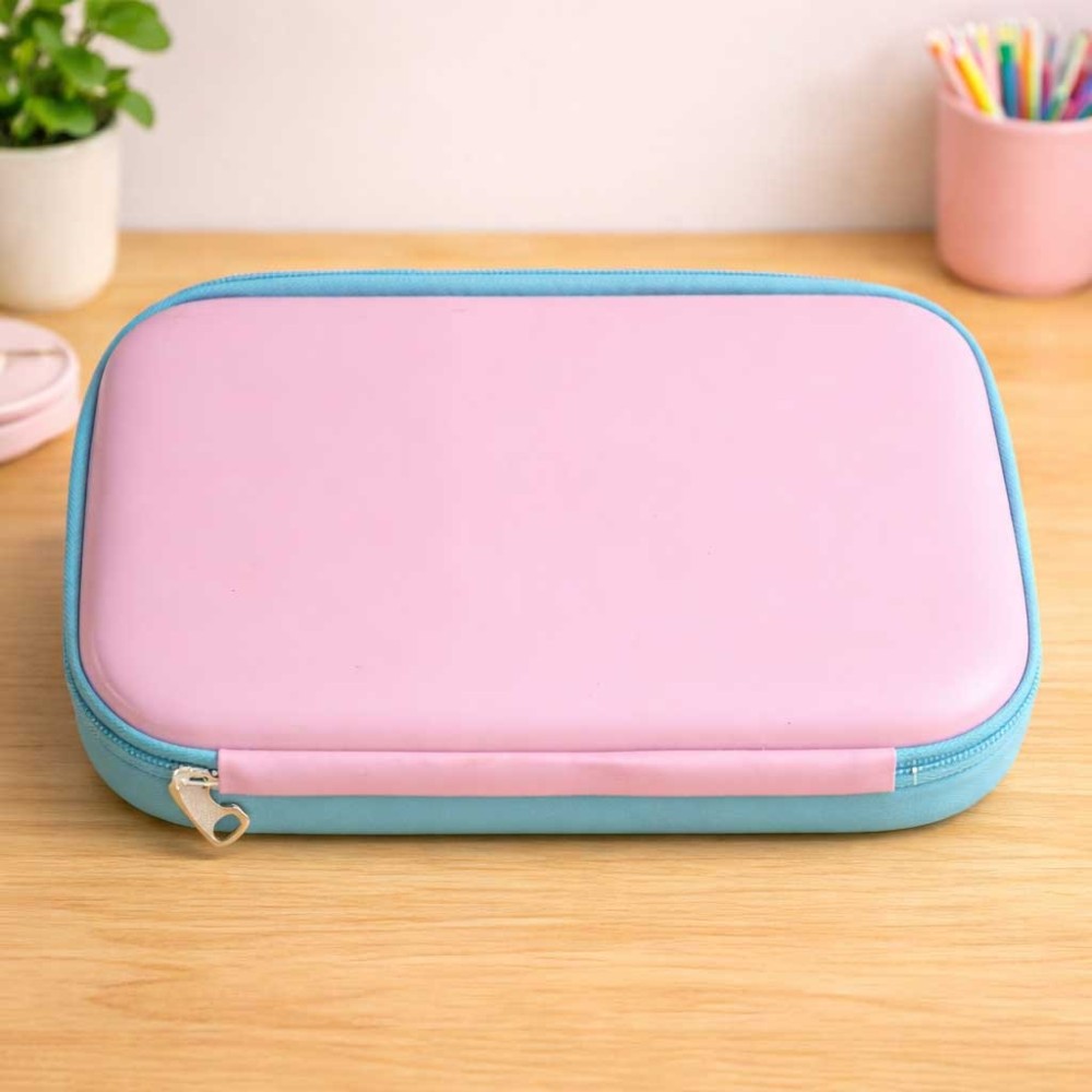 MERMAID Pattern | MULTIPURPOSE JUMBO POUCH - EVA 3D Layer Pencil Stationary Pouch-Jumbo Size | Large capacity | Multipurpose pouch