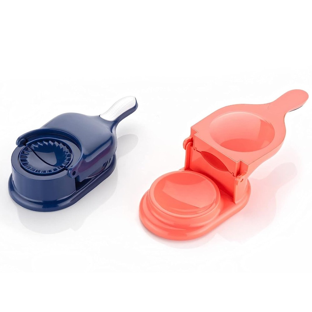 Dumpling Skin Press Mould For Gujiya Ghughra Momos Making 2 In 1 Dumpling Maker Mould Machine Kitchen Dumpling